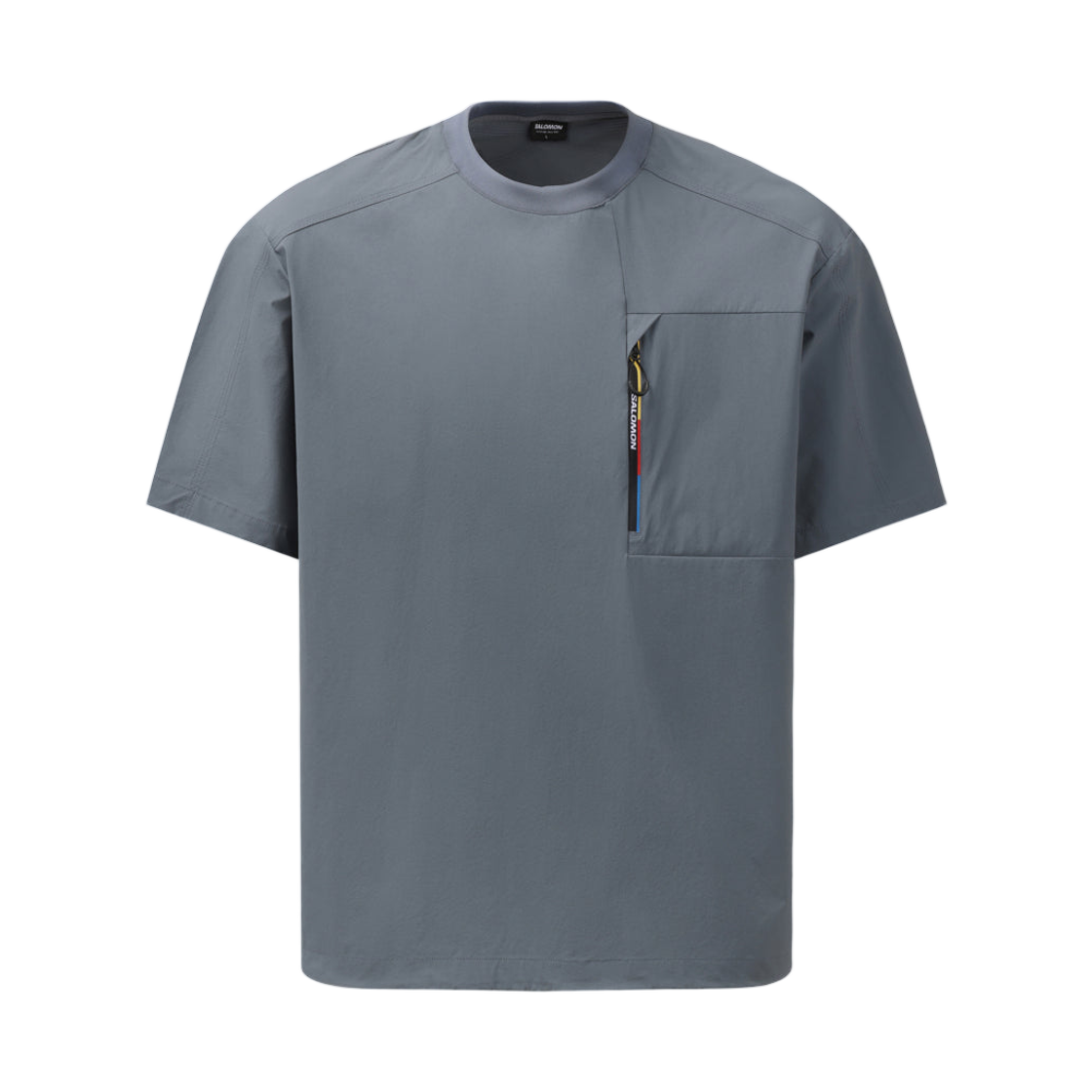 살로몬  블라스트 우븐 숏슬리브 쿨 차콜(Salomon Blast Woven Short SleeveTee Cool Charcoal) - 1