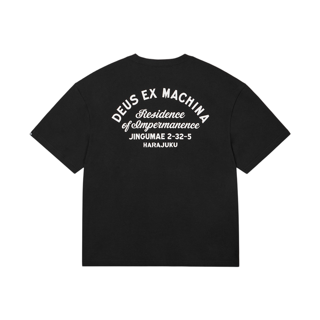 D262UTS130-099/D261MTS130-099 Deus Ex Machina Harajuku Sign T-Shirt Black