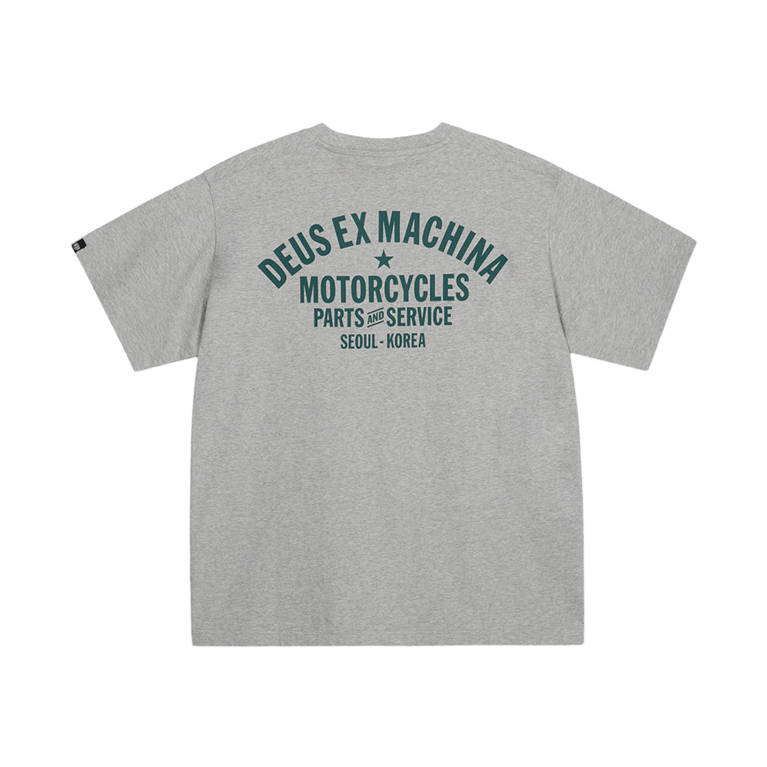 데우스 엑스 마키나 서울 오리지널 어드레스 티셔츠 M 그레이(Deus Ex Machina Seoul Original Address T-Shirt M Grey)
