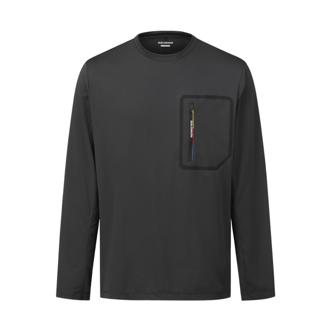 살로몬  세락 롱 슬리브 블랙(Salomon Serac LS Tee Black)