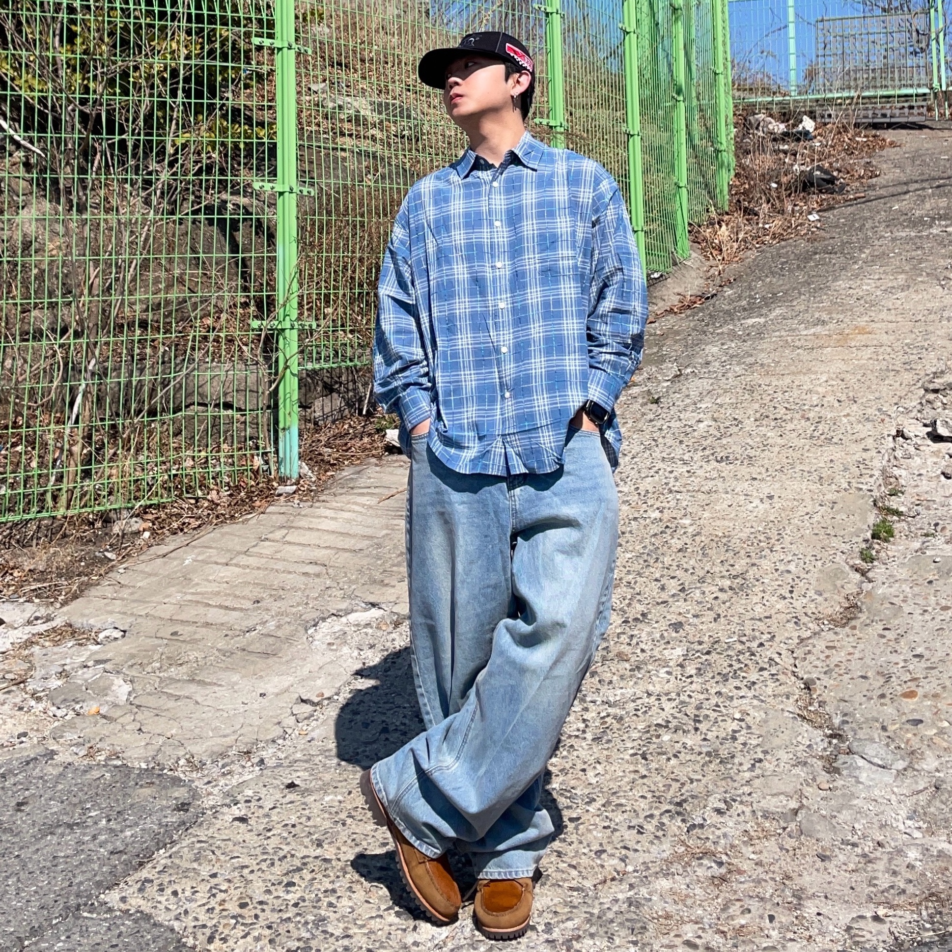 Timberland x END. Authentic 7 Eye Lug Boot Archive Foxtrot - Wide 착용 스타일 - 1