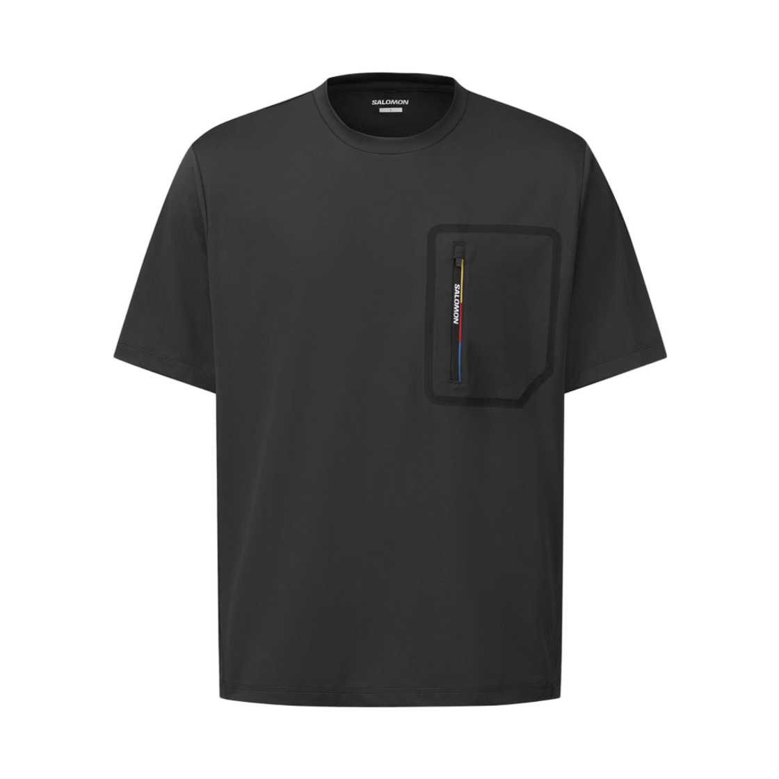 살로몬  세락 숏슬리브 블랙(Salomon Serac Short SleeveTee Black)