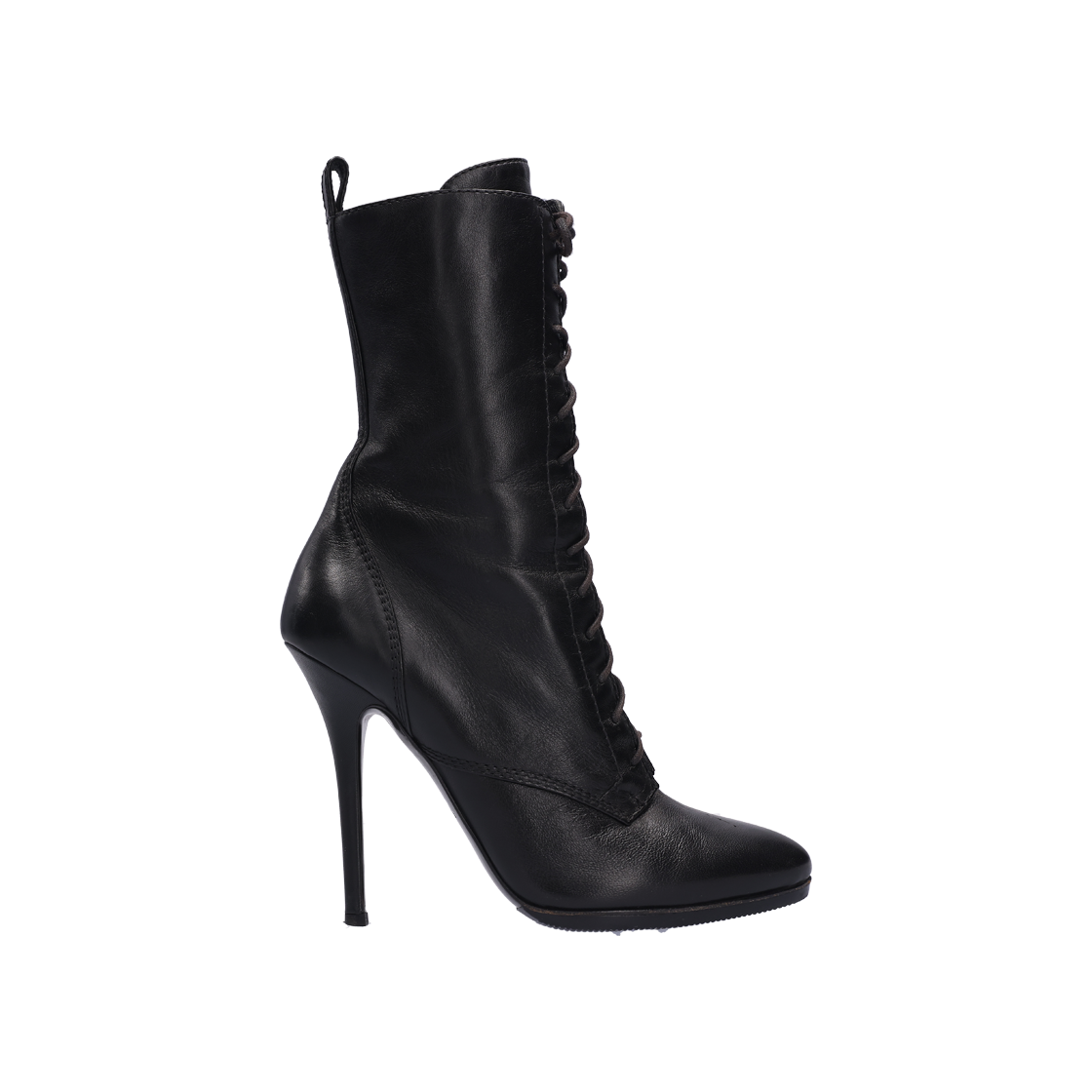 발망 부츠 레더 블랙(Balmain Black Leather Boots) - 1