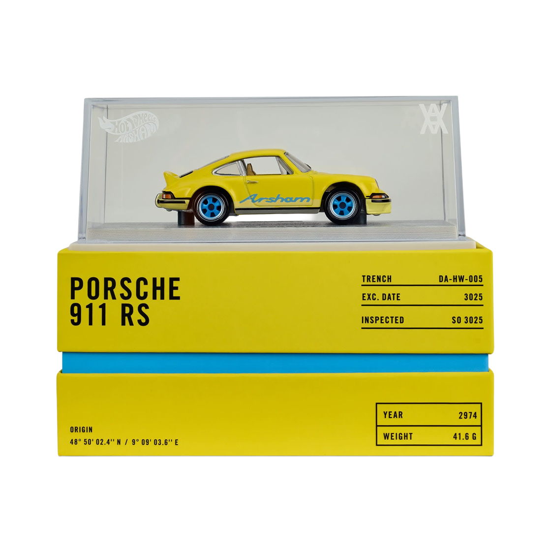 핫 휠 x 다니엘 아샴 1973 포르쉐 911 RSA(Hot Wheels x Daniel Arsham 1973 Porsche 911 RSA) - 2