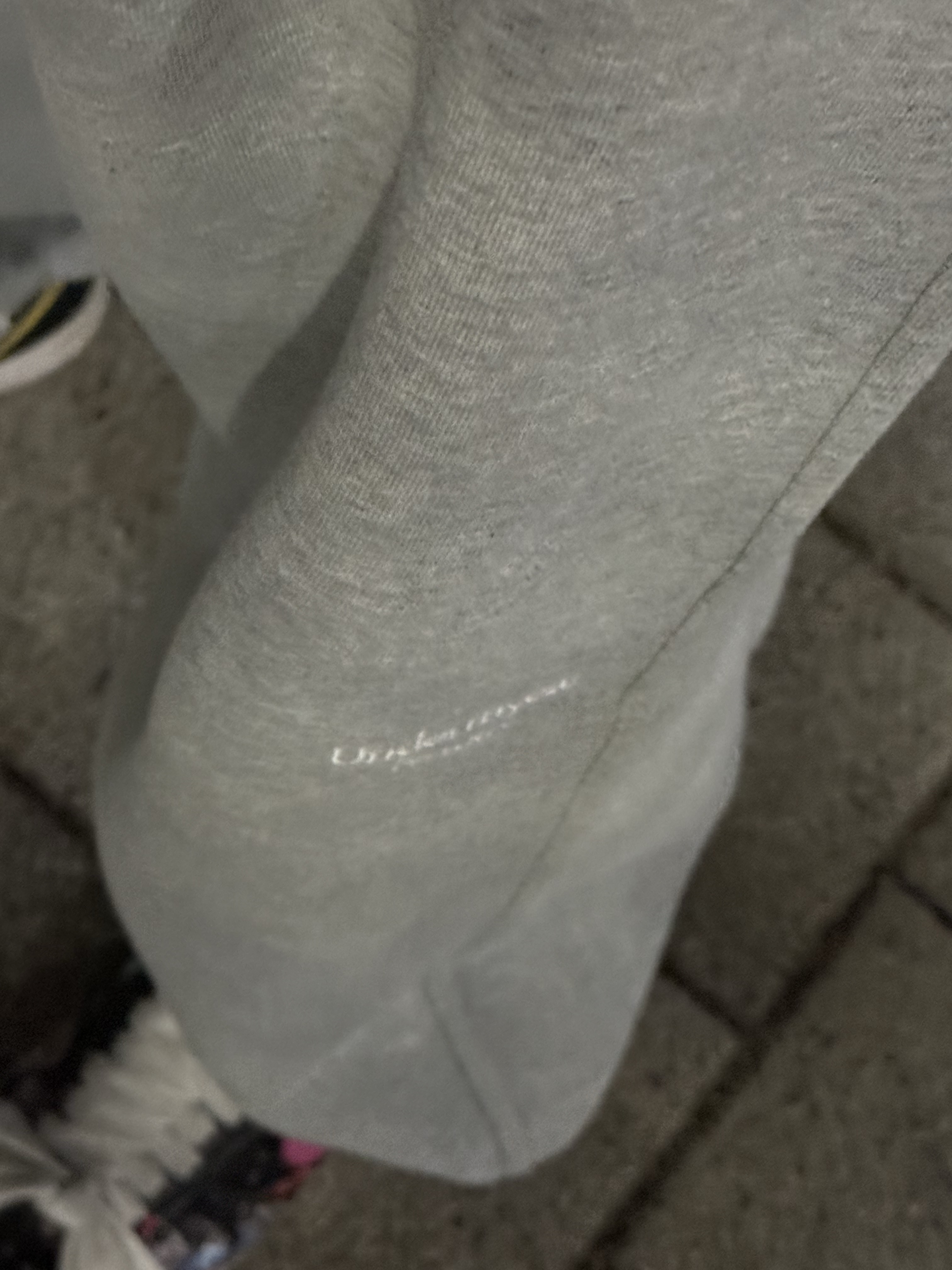 Undermycar Mu.03 Anti Fxxking Logo Play Oversized Sweat Jogger Melange Gray, Nike x Peaceminusone Air Force 1 Low Para-Noise 3.0 Black and Multicolor 착용 스타일 - 3