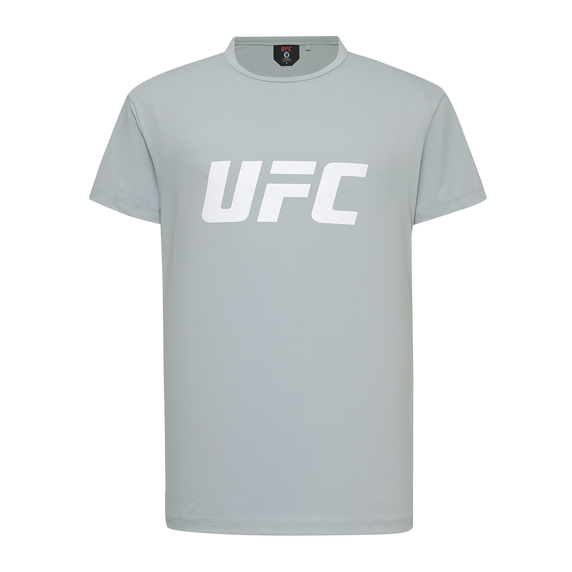 유에프씨 스포츠 텐션 빅로고 머슬핏 반팔 티셔츠 그레이 U4SSW2106GR(UFC SPORT Tension Big Logo Muscle Fit Short Sleeve Grey) - 1