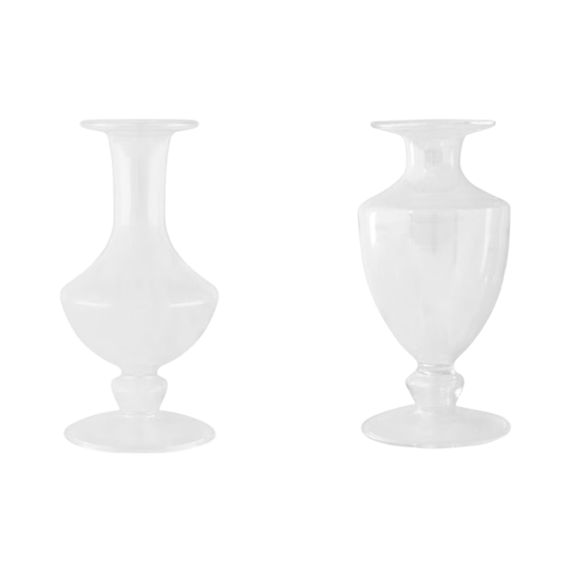 (26590)・ (26589) INNOMETSA amabro Mini Vase Clear