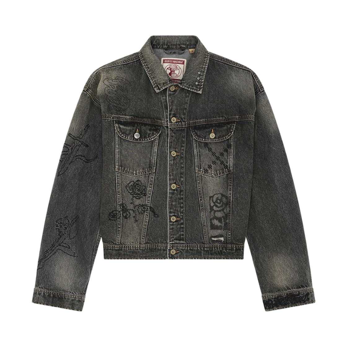 데우스 엑스 마키나 메피스토펠레스 자켓 차콜(Deus Ex Machina Mephistopheles Jacket Charcoal) - 2