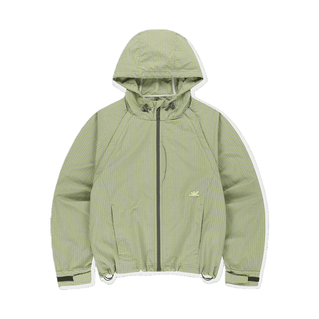 [트리플적립]썬러브 투웨이 후디드 자켓 라임([트리플적립]SUNLOVE 2Way Hooded Jacket Lime) - 1