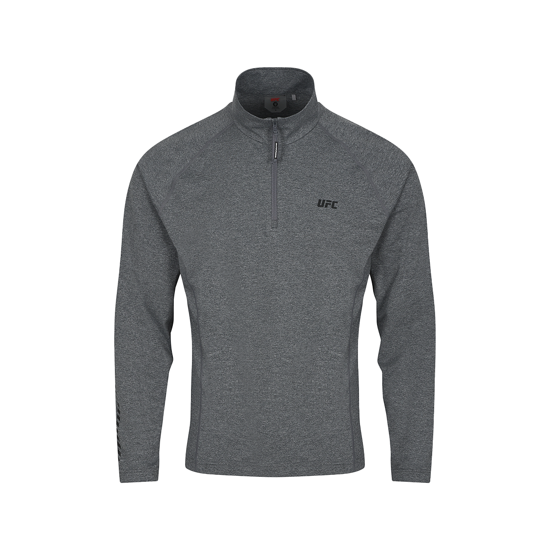 U4LSW1106MG UFC SPORT Perfect Regular Fit Long Sleeve Melange Grey