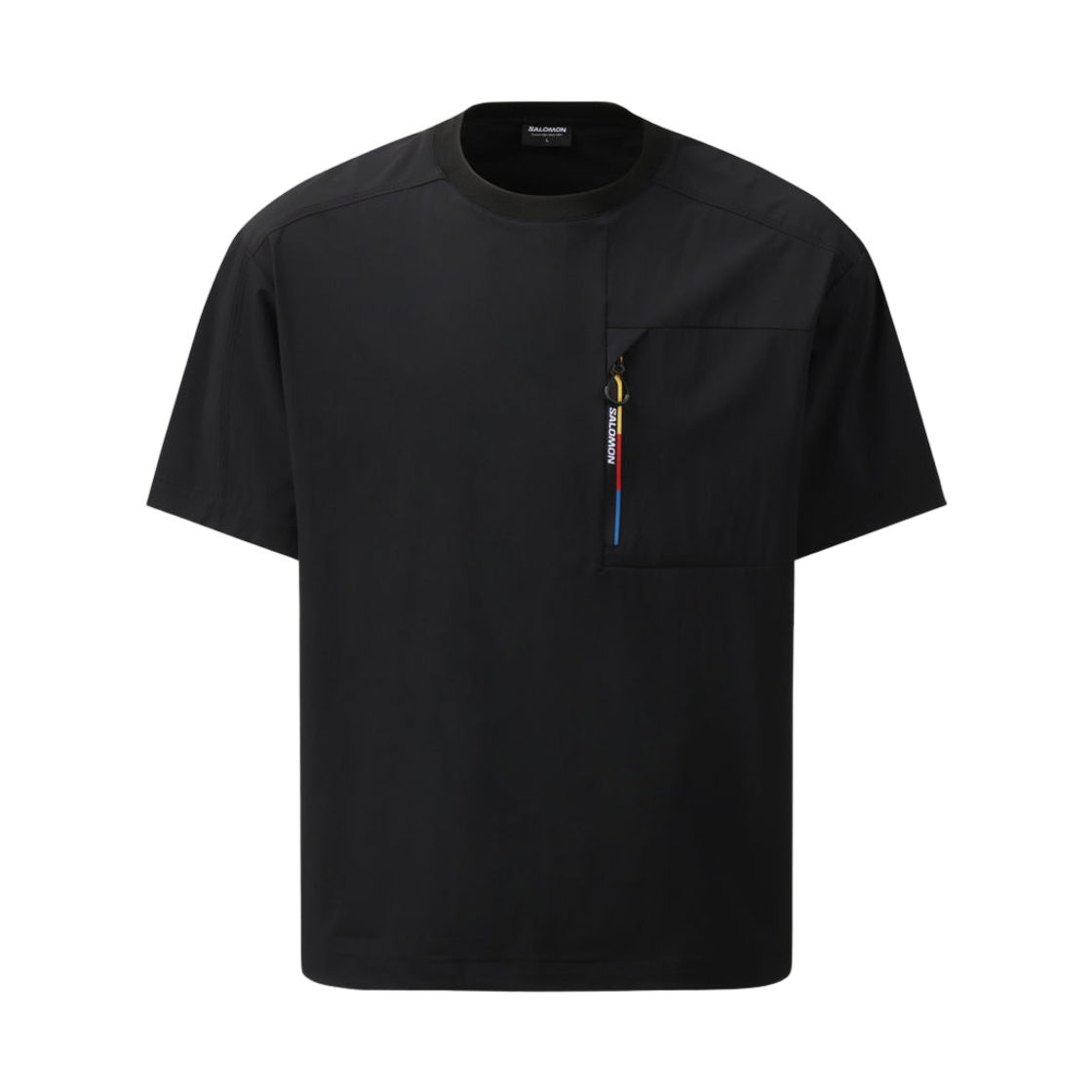 살로몬 블라스트 우븐 숏슬리브 블랙(Salomon Blast Woven Short SleeveTee Black) - 1