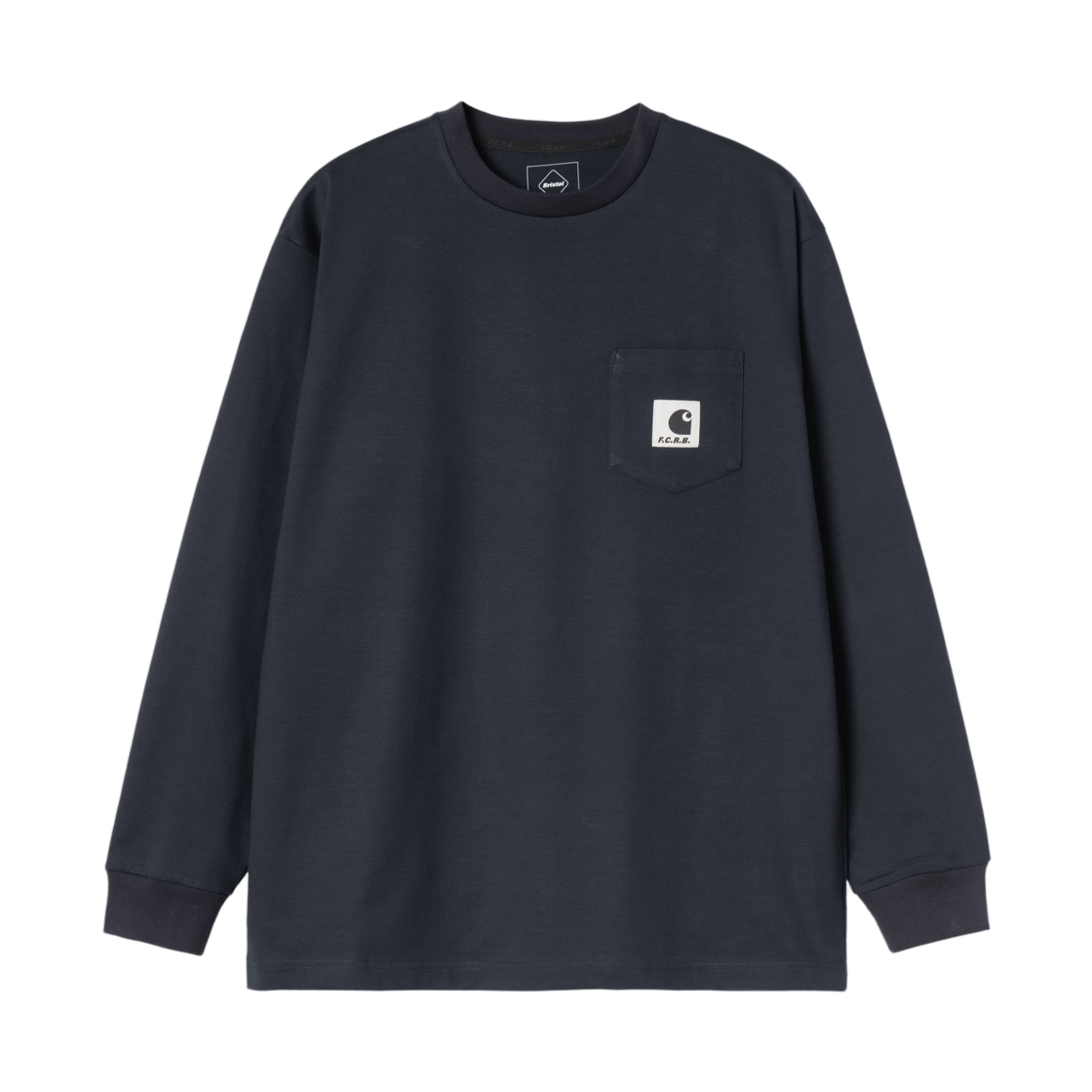 A261051-01-XX Carhartt WIP x FC Real Bristol Pocket L/S T-Shirt Blue