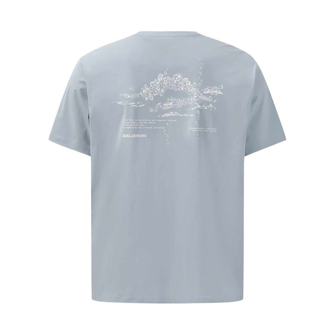 살로몬 블라스트 릿지웨이브 숏슬리브 라이트 블루(Salomon Blast Ridgewave Short SleeveTee Light Blue) - 2