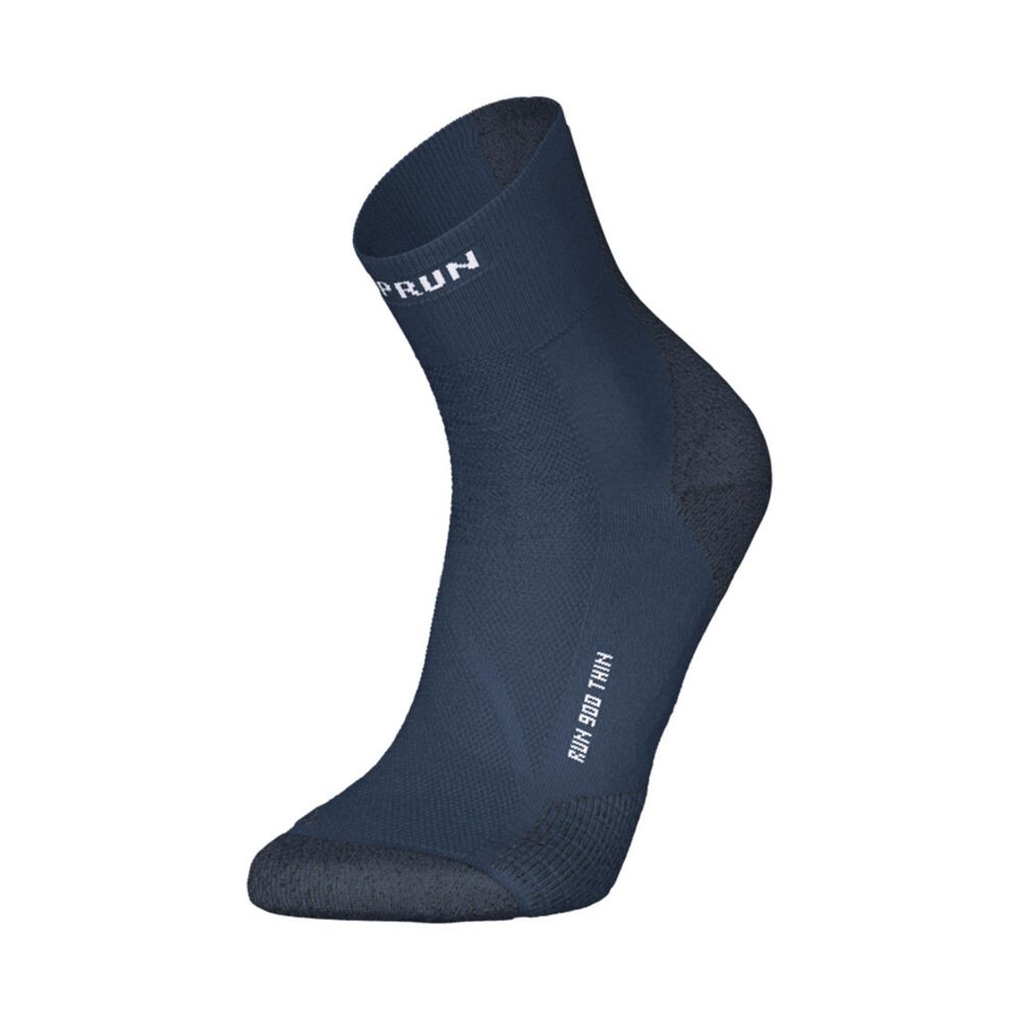 데카트론 러닝 얇은 중목 양말 1켤레 파인 런 900 어비스 블루(DECATHLON Running Thin Mid-Cut Socks 1 Pair Fine Run 900 Abyss Blue) - 5