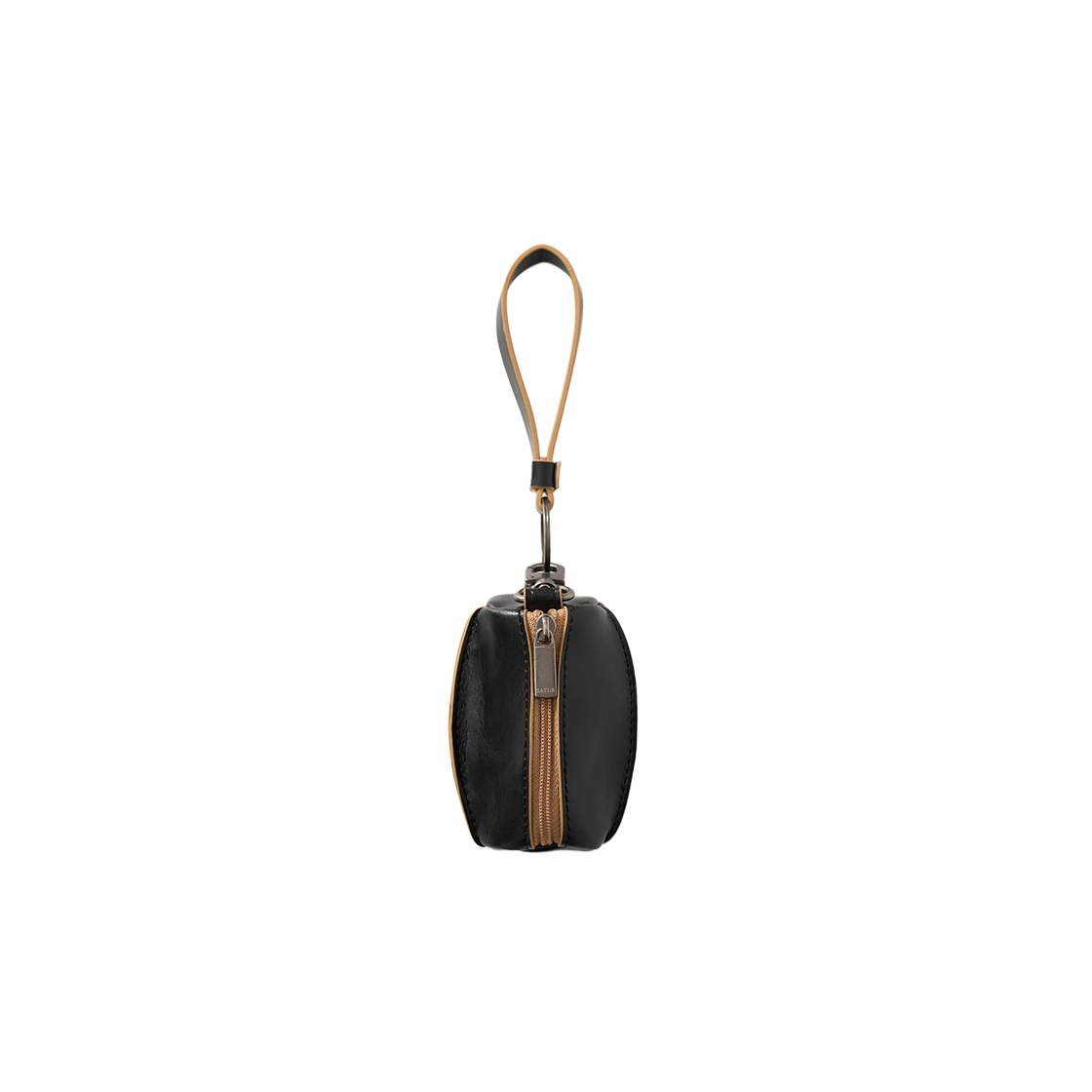 세터 배럴 미니 파우치 키링 블랙(SATUR Barrel Mini Pouch Keyring Black) - 1