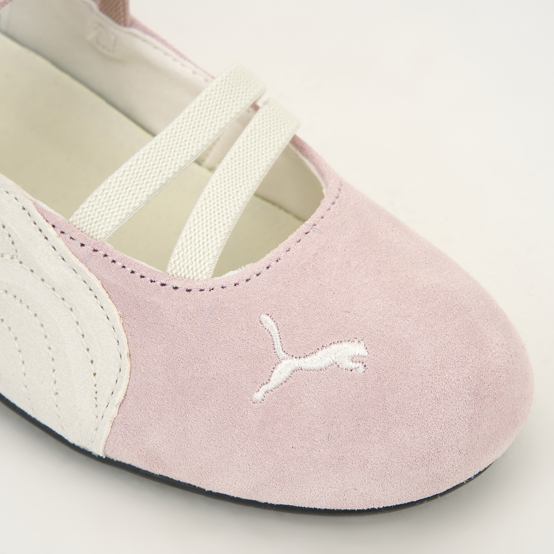 (W) 푸마 스피드캣 발레 스웨이드 위스프 오브 핑크 푸마 화이트((W) Puma Speedcat Ballet Suede Whisp of Pink Puma White) - 7