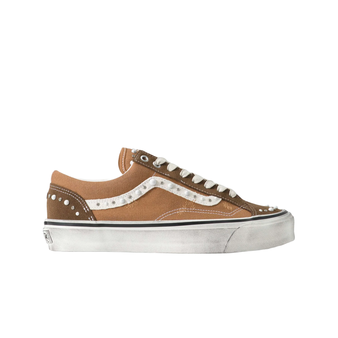 반스 LX 올드스쿨 36 펄라이즈드 빈티지 코코아 브라운(Vans LX Old Skool 36 Pearlized Vintage Cocoa Brown)