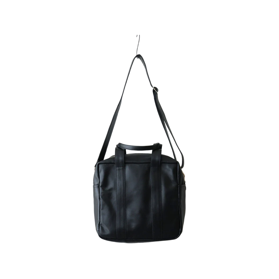 CCU 레더 플라이트 백 M 블랙(CCU Leather Flight Bag M Black)