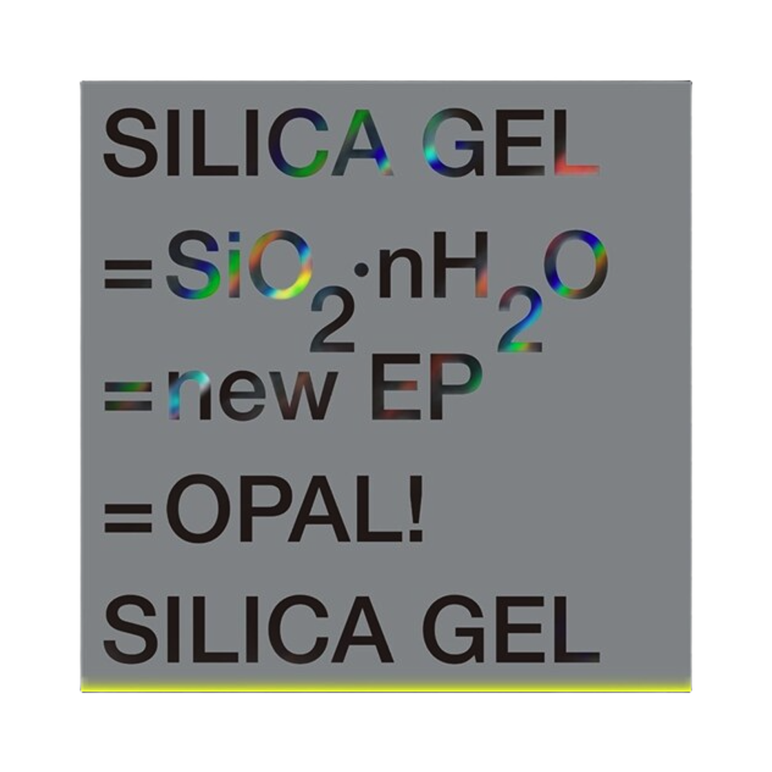 실리카겔 EP 2집 SiO2.nH2O CD | LP & CD | KREAM