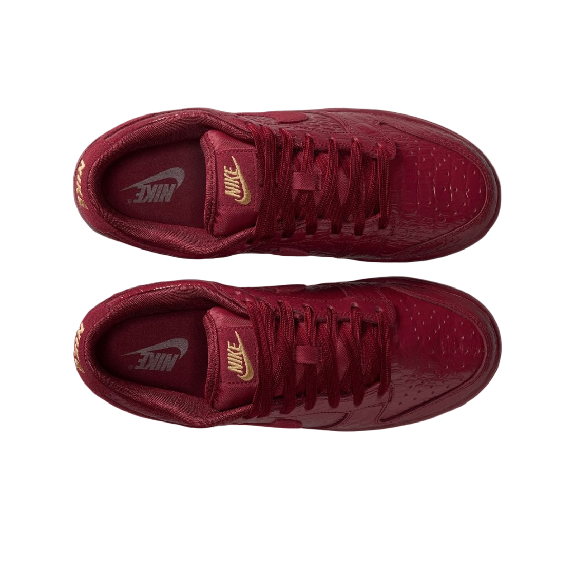 (W) 나이키 덩크 로우 팀 레드 메탈릭 골드((W) Nike Dunk Low Team Red Metallic Gold) - 2