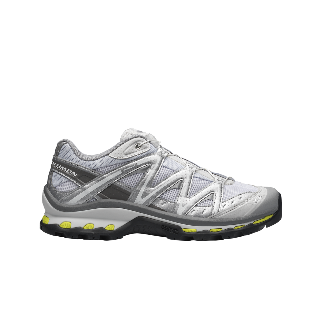 L49147500 Salomon XT-Quest Lunar Rock Silver Bright Chartreuse