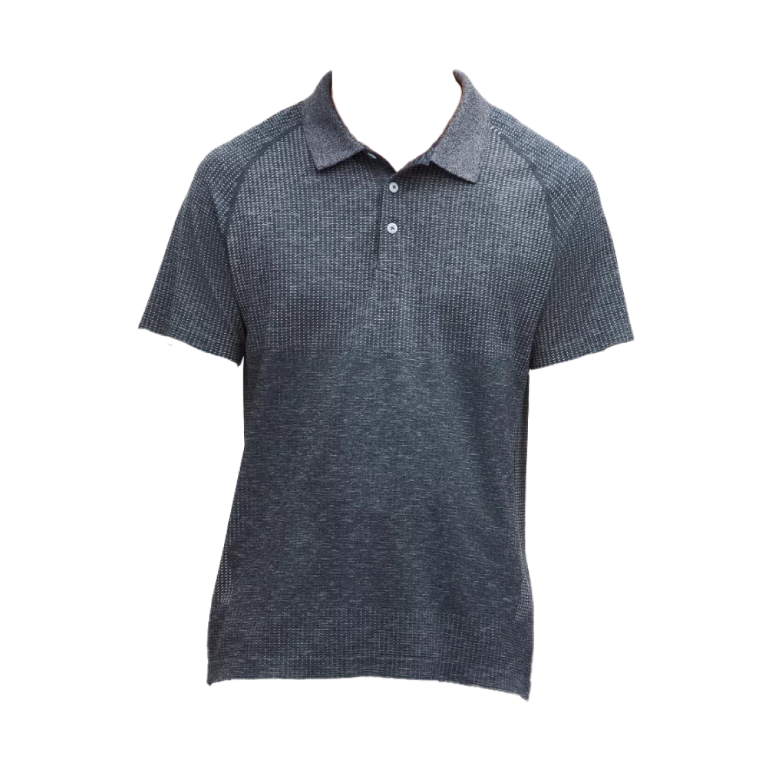 LM3FHLS Lululemon Metal Vent Tech Polo Shirt Update Fit Starch Blue True Navy