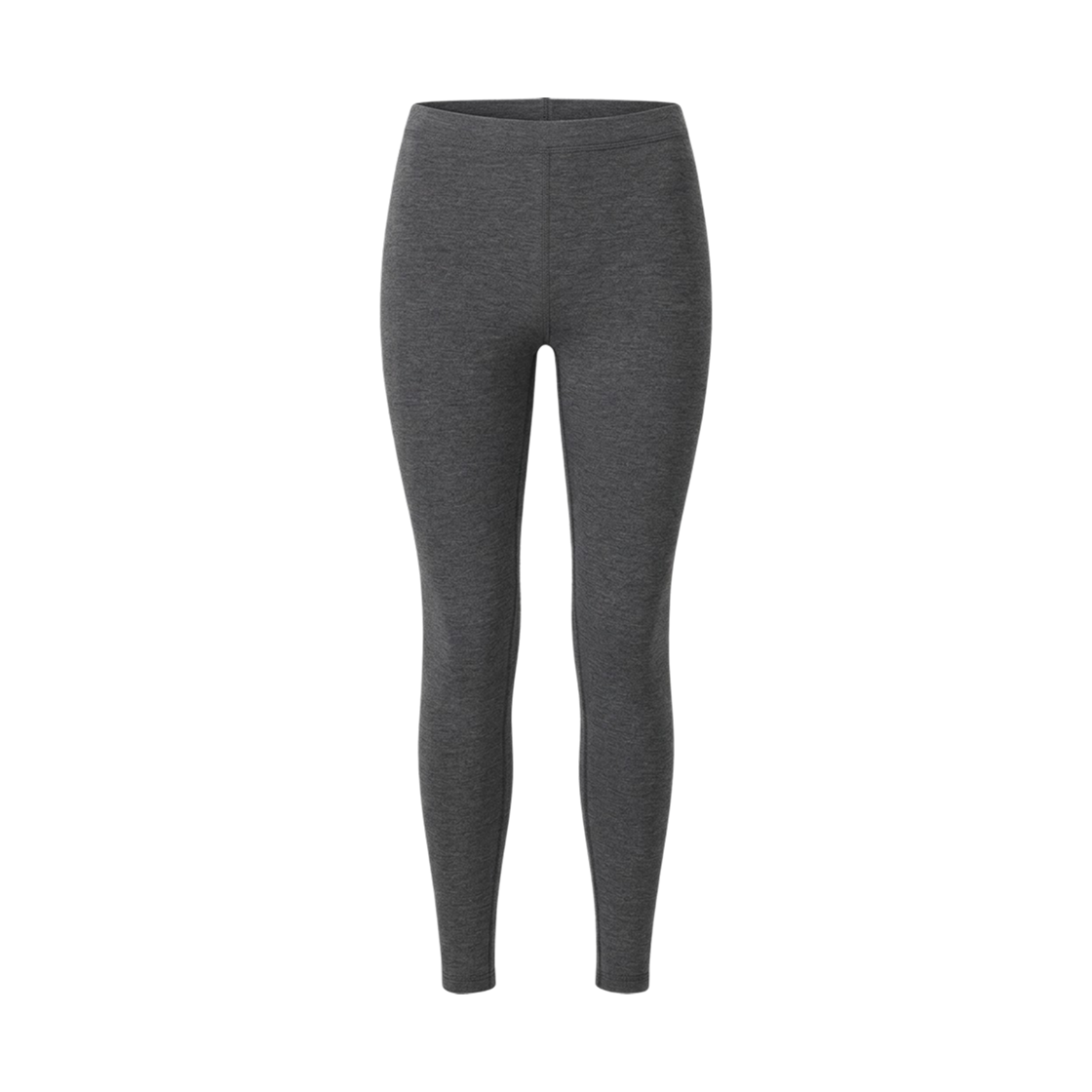 481081-07 (W) Uniqlo Heattech Extra Warm Cotton Leggings Gray - JP