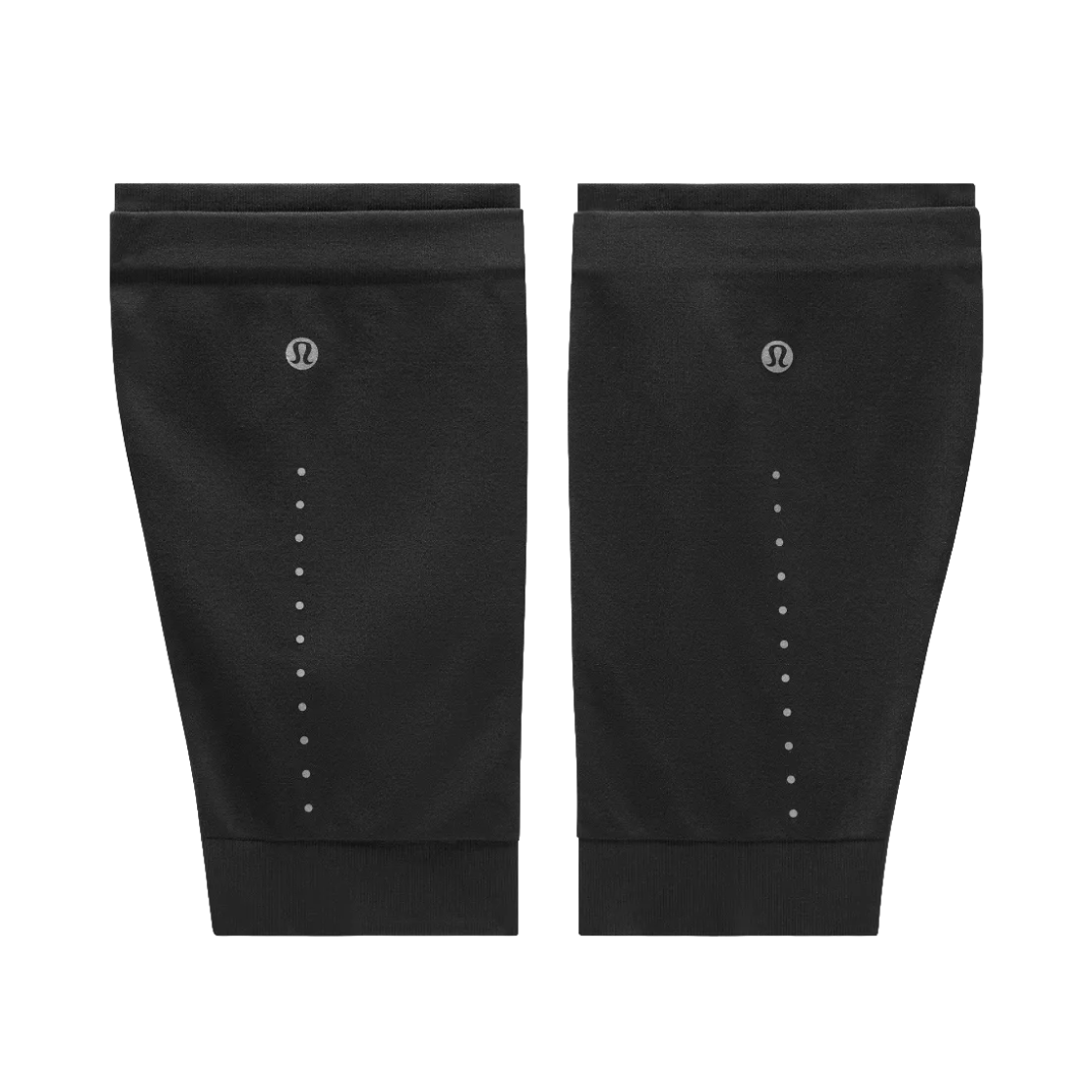 (W) 룰루레몬 고 퍼더 심리스 러닝 카프 슬리브 블랙((W) Lululemon Lululemon Go Further Seamless Running Calf Sleeve Black) - 1