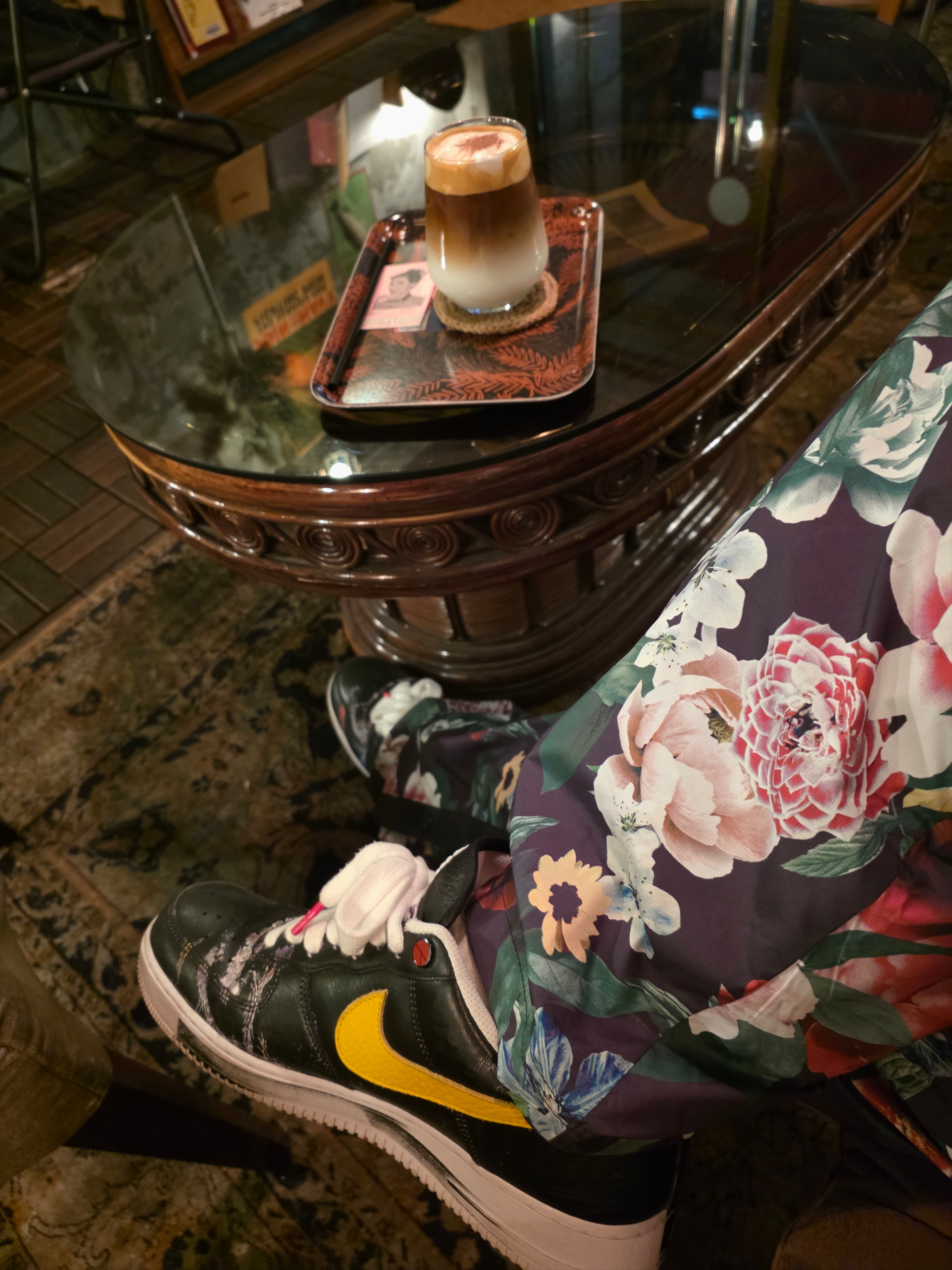 Nike x Peaceminusone Air Force 1 Low Para-Noise 3.0 Black and Multicolor, Supreme New Era Box Logo Beanie Dark Purple - 23FW 착용 스타일 - 5