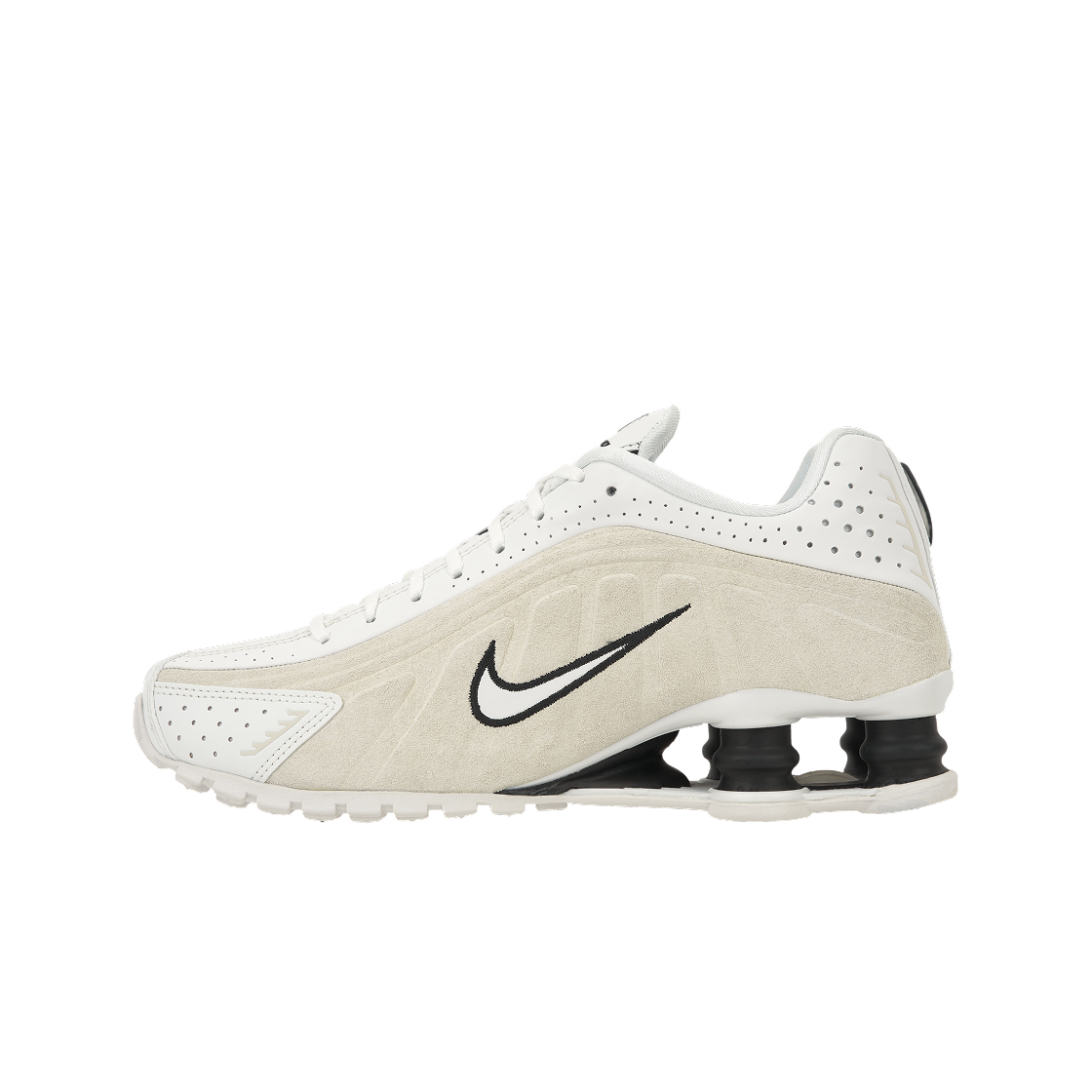 (W) 나이키 샥스 R4 서밋 화이트 라이트 오어우드 브라운((W) Nike Shox R4 Summit White Light Orewood Brown) - 3