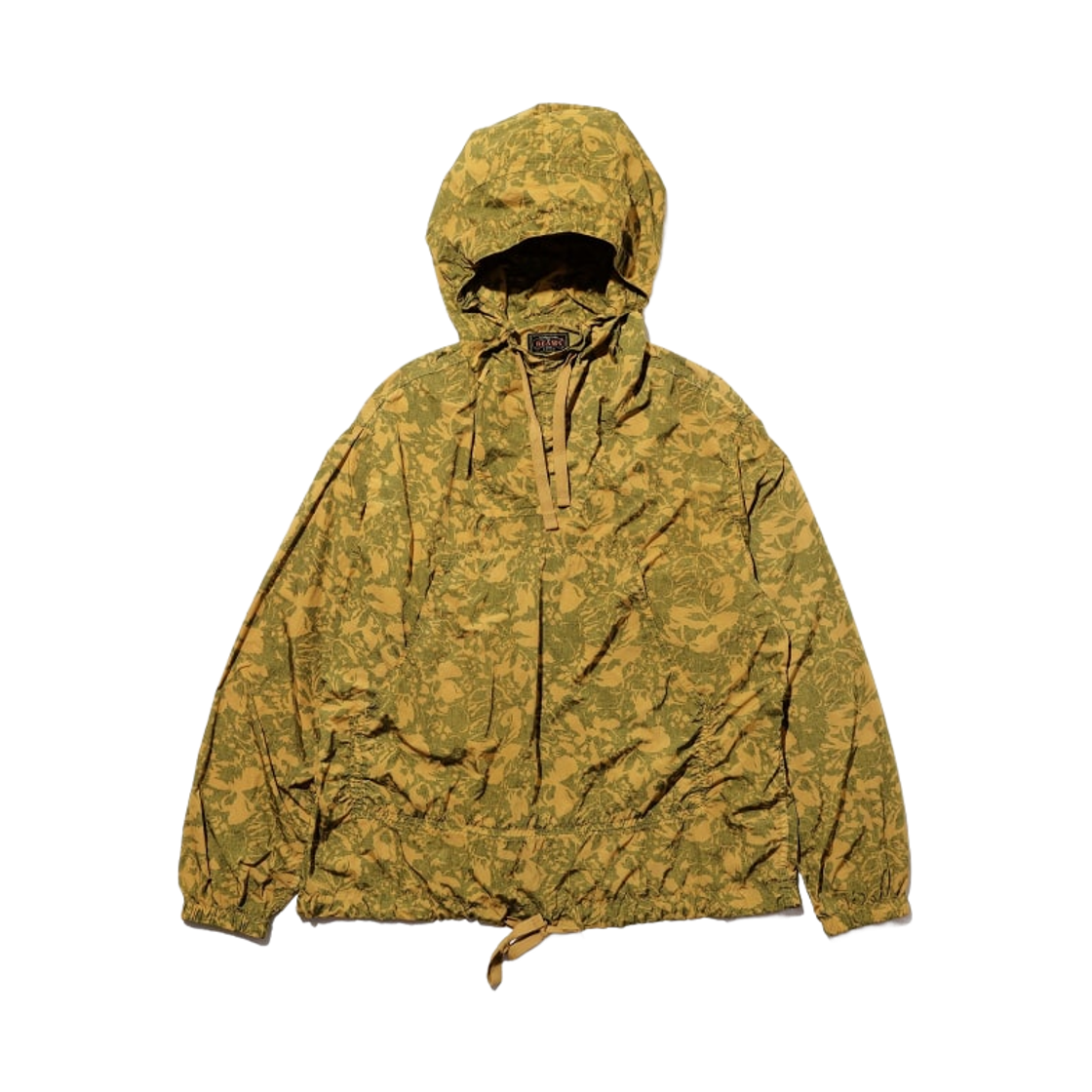 빔즈 플러스 밀 스모크 카모 프린트 가먼트 다이드 옐로우(Beams Plus Mil Smock Camo Print Garment Dye Yellow)