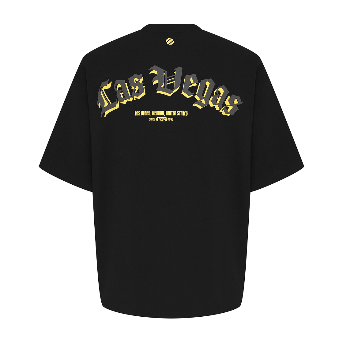 U2SSX2112BK UFC SPORT Las Vegas Mega Oversized Fit Short Sleeve Black