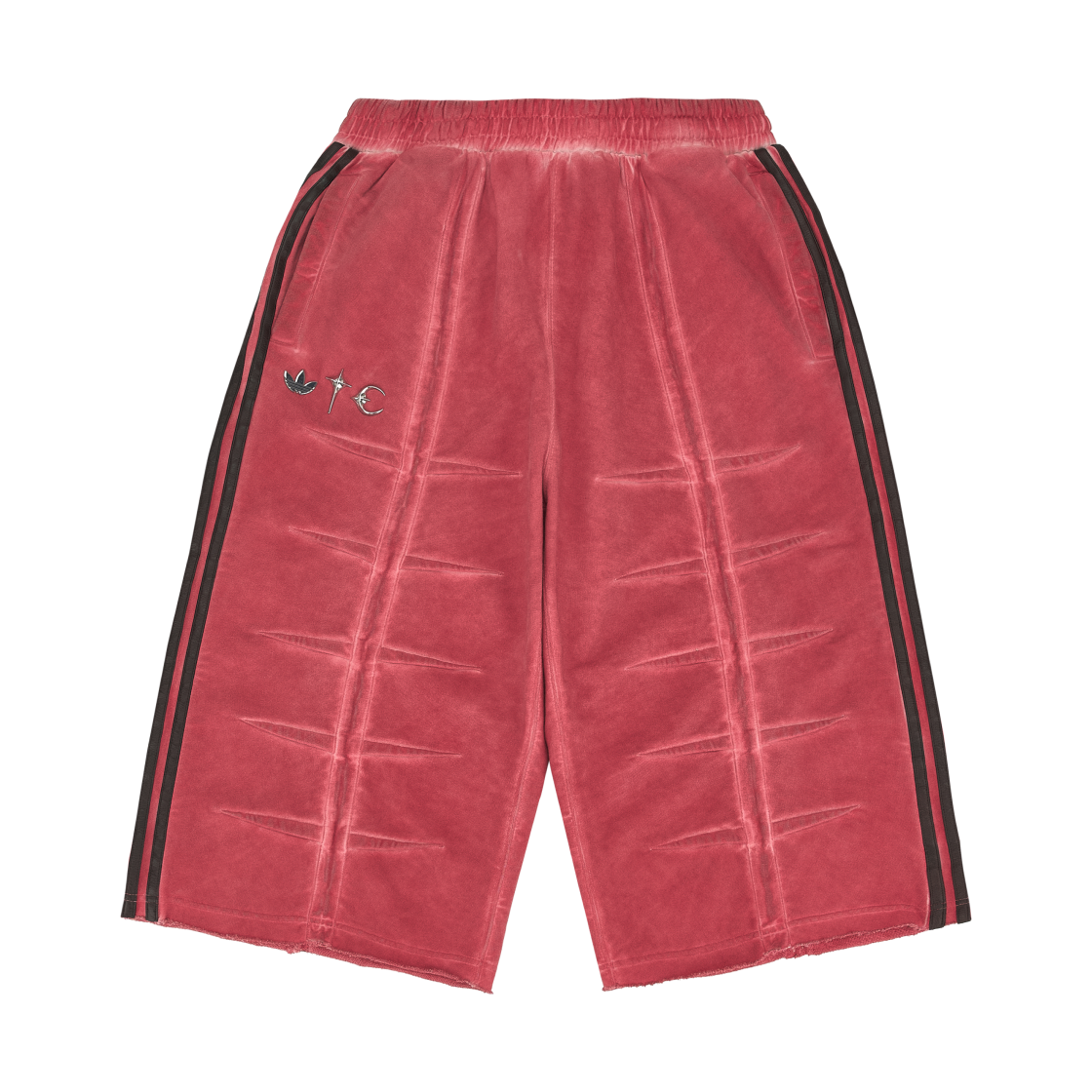 아디다스 x 떠그 클럽 버뮤다 쇼츠 파워 레드 - US 사이즈(Adidas x Thug Club Bermuda Shorts Power Red - US Sizing) - 1