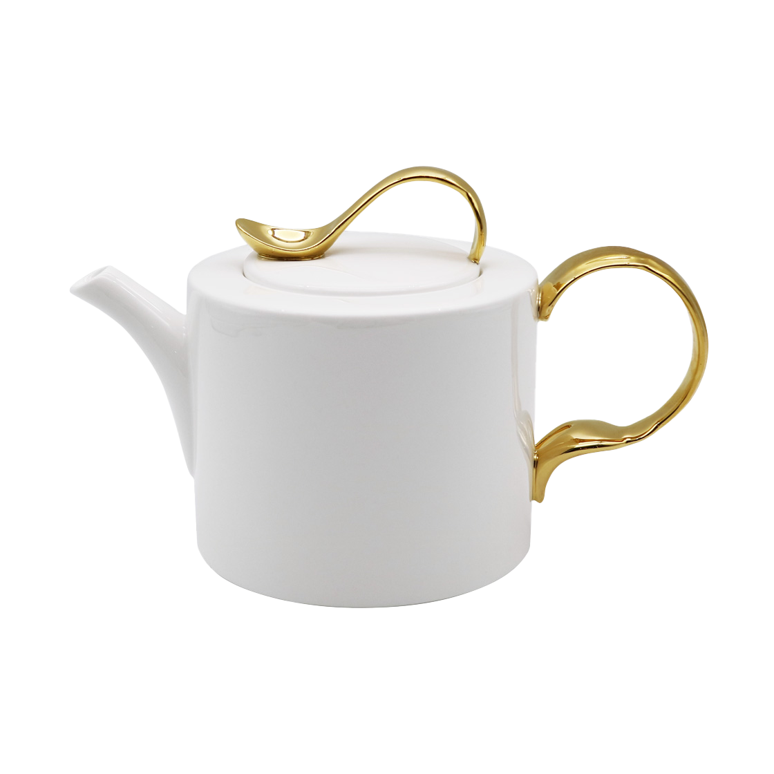 470 TWIG NEWYORK Cutlery gold low tea pot