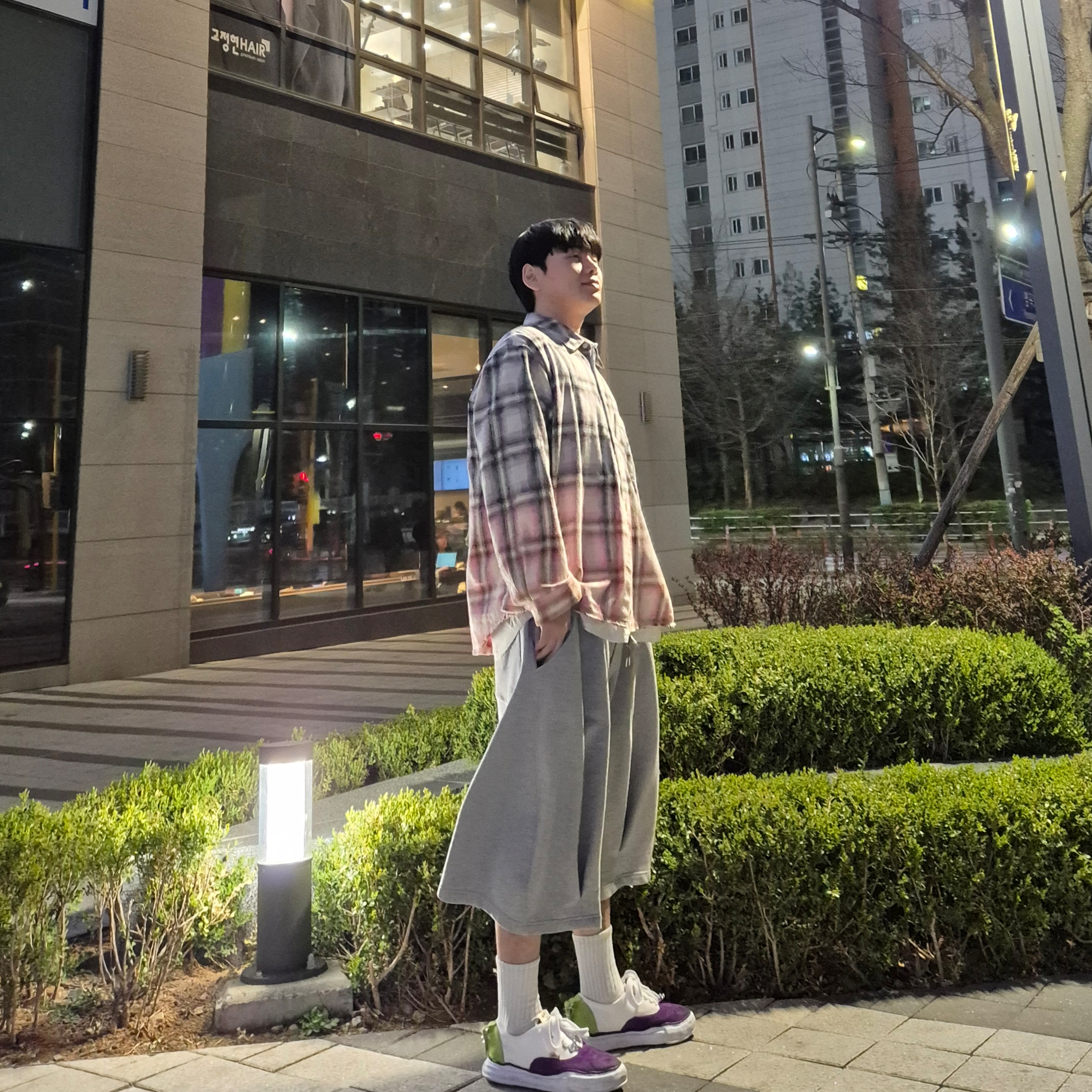Maison Mihara Yasuhiro Baker Canvas Low-top Sneakers Multi 착용 스타일