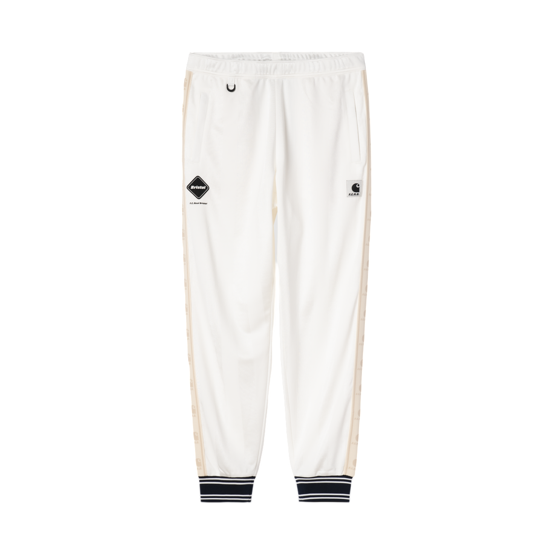A261045-02-XX Carhartt WIP x FC Real Bristol Track Jersey Pants White