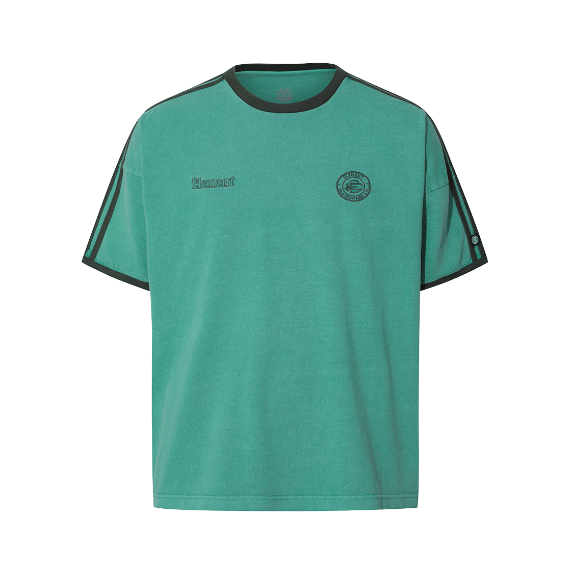 엘리먼트 라인 반팔 티셔츠 (MG11ST058GRN)(ELEMENT Line Short Sleeve T-Shirt (MG11ST058GRN))