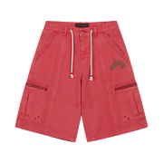 (W) Deus Ex Machina Cargo Shorts Red