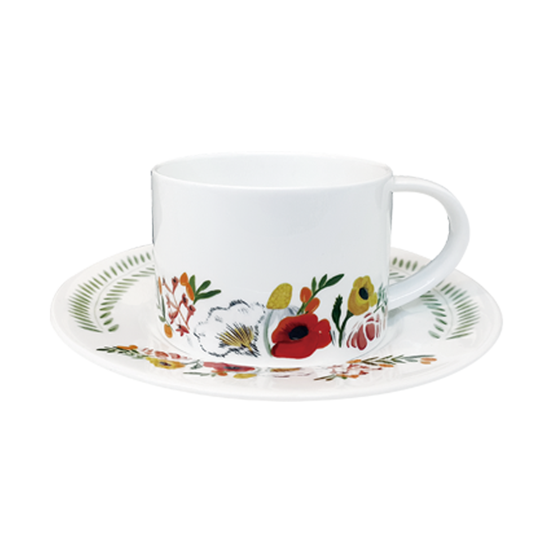 랭귀지 오브 플라워 커피잔 A 1인조(Language of flower cup&saucer A) - 1