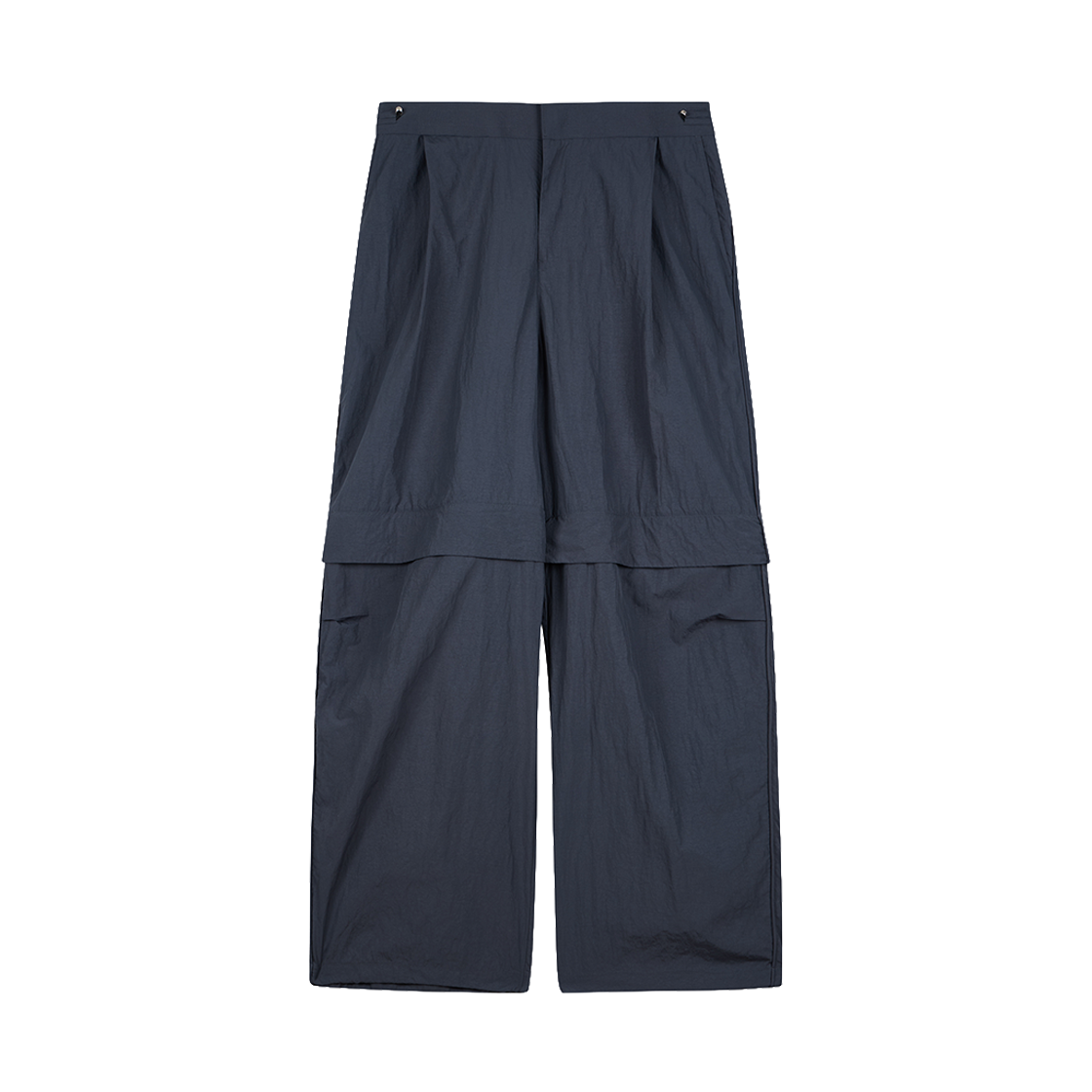 지오송지오 컬렉션 디터쳐블 파이핑 팬츠 차콜 BI3PT354CH(ZIOSONGZIO COLLECTION Detachable Piping Pants Black)