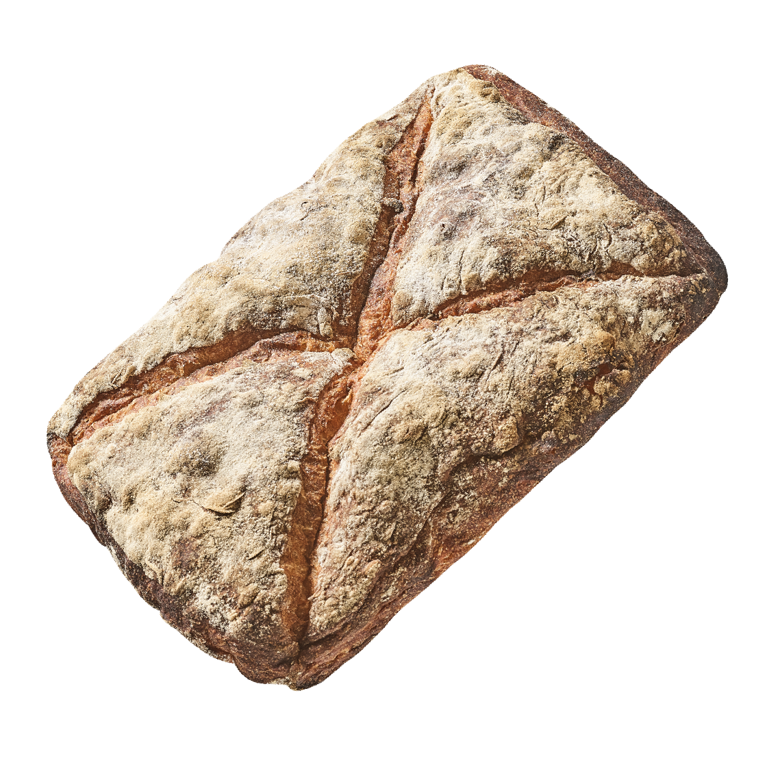 널담 고단백 저당 천연 르방발효 슬랩 1개 (600g)(Nuldam Naturally Fermented High-Protein Slab Bread (600g))