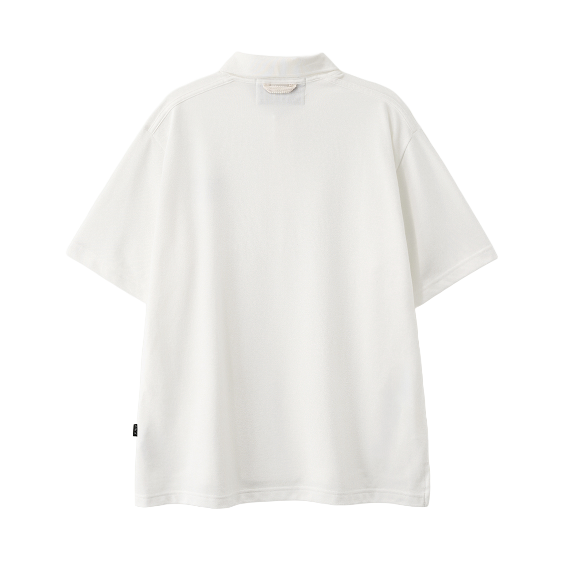 세터 로렌 피케 폴로 반팔 티셔츠 화이트(SATUR Loren Pique Polo T-Shirt White) - 2
