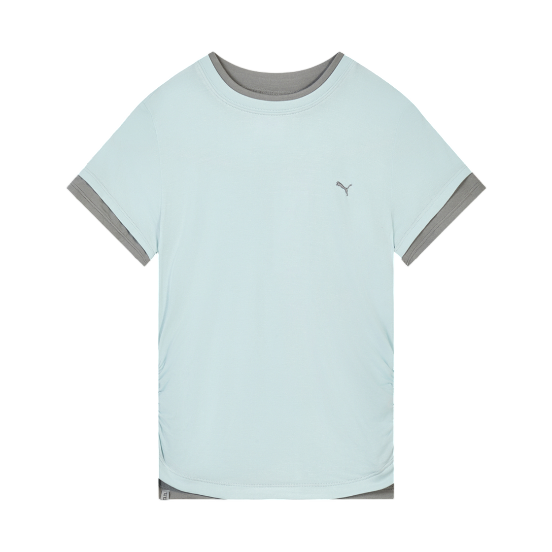 637431-48 (W) Puma x Noafterno Series Short-Sleeved T-Shirt Blue