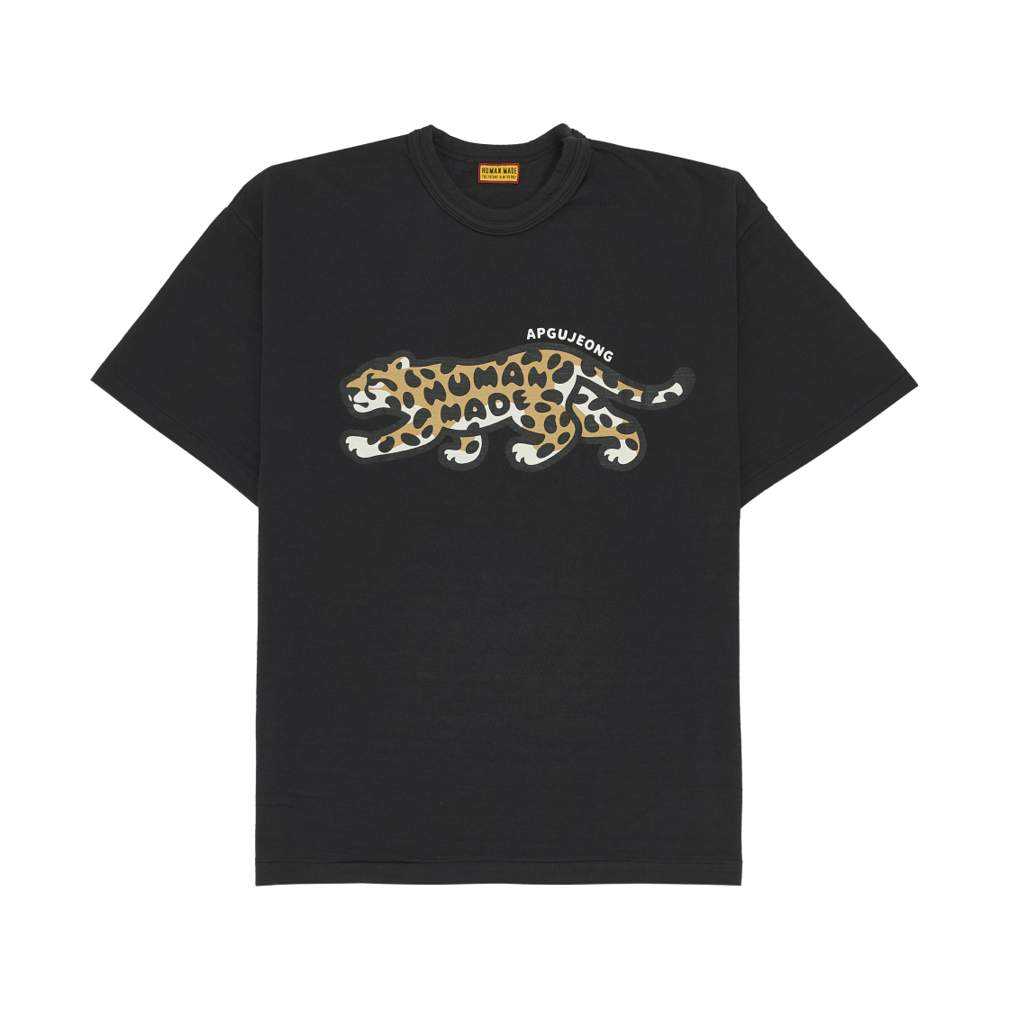 휴먼 메이드 애니멀 그래픽 티셔츠 블랙 - 압구정 스토어 한정