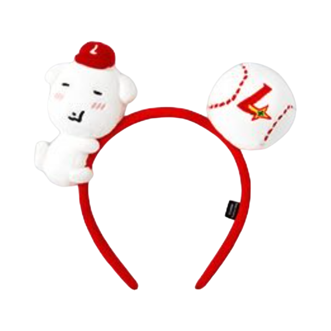 SSG 랜더스 x 가나디 인형 머리띠(SSG Landers x Ganadi Doll Headband Red) - 1