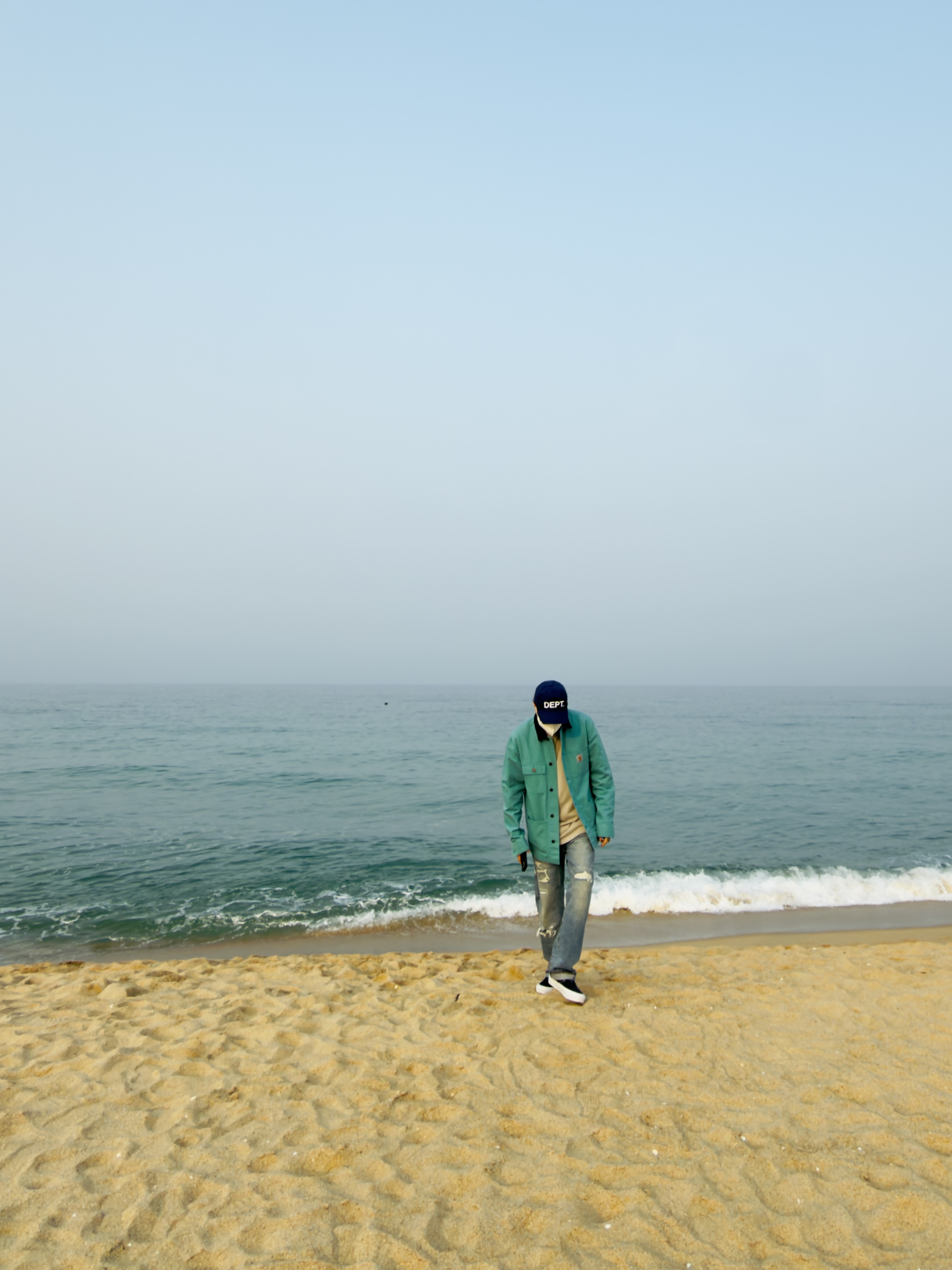 Gallery Dept. Dept. Hat Navy, Carhartt WIP Unlined Dearborn Canvas Michigan Chore Coat Yosemite Black Rinsed - Summer 착용 스타일