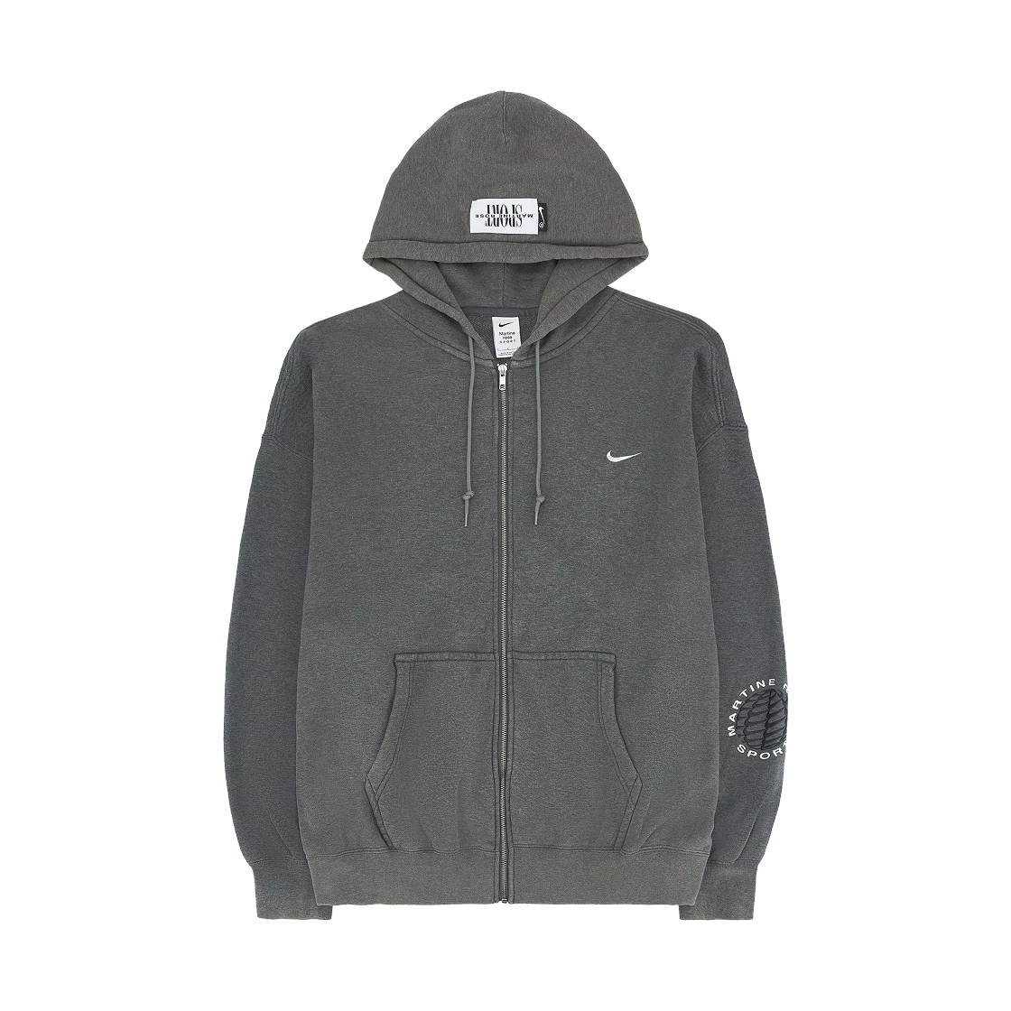 Nike Nike x Martine Rose Full-Zip Hoodie Charcoal Heather (HM9029-002) · M