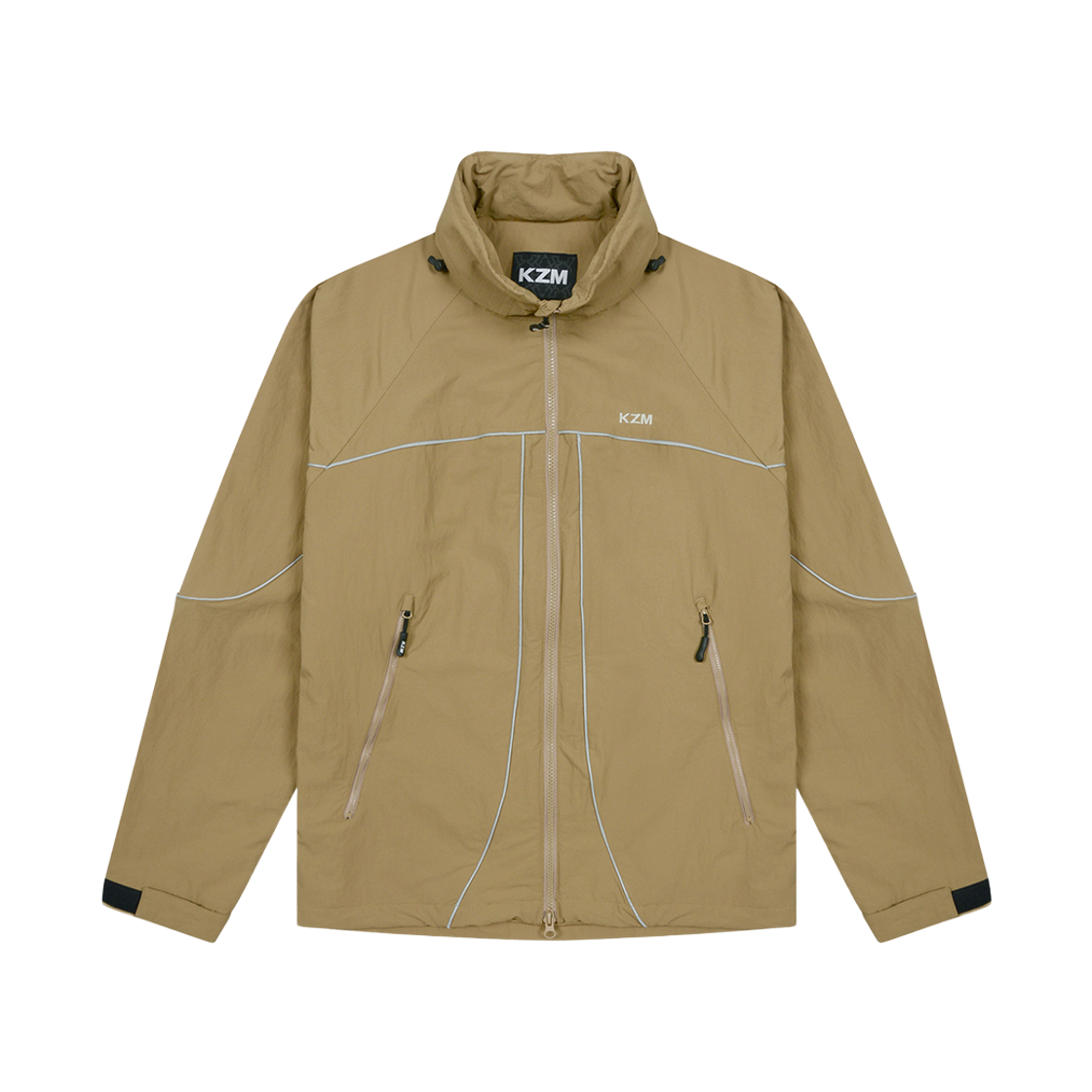 케이지엠 고틀랜드 소프트쉘 바람막이 탄베이지(KZM Gotland Softshell Windbreaker Tan Beige)