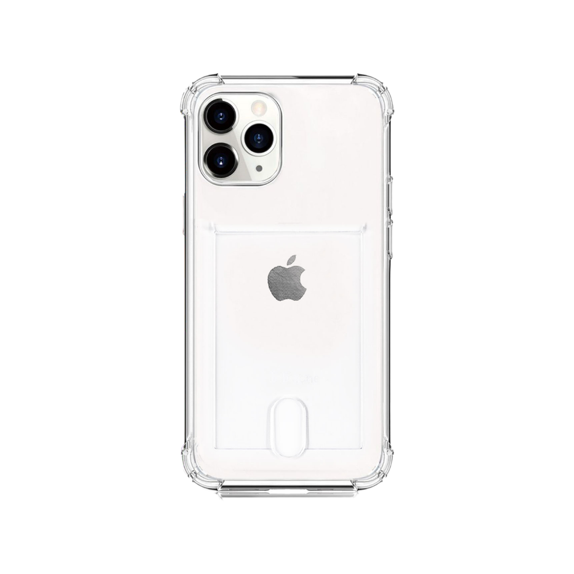 [2PACK] 베베케이스 카드 방탄 클리어 캡슐 투명젤리 케이스([2PACK] bebecase Card Slot Shockproof Clear Jelly Case) - 2