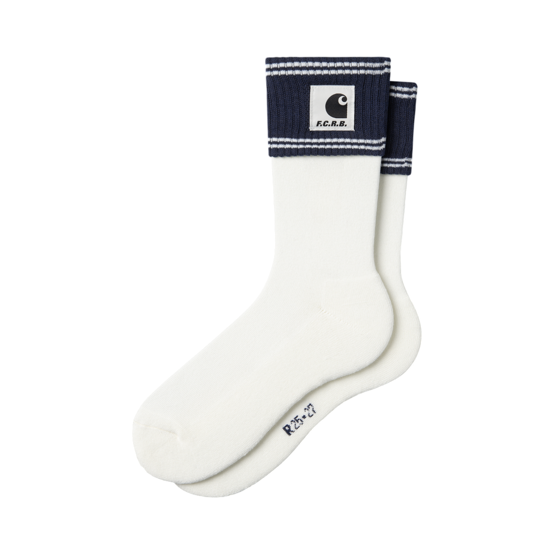 A261054-02-XX Carhartt WIP x FC Real Bristol Cuff Socks White